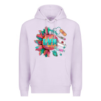 Lilac western licensed vocational nurse medical instruments Premium Hoodie - BarkalooDesign