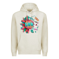 Oatmeal Heather western licensed vocational nurse medical instruments Premium Hoodie - BarkalooDesign