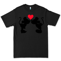 Black Minnie Mouse Premium Tee - CowhideDigitalArt