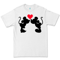 White Minnie Mouse Premium Tee - CowhideDigitalArt