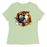 Matcha panda hallowen Ladies Tee - LillyAllenDesigns