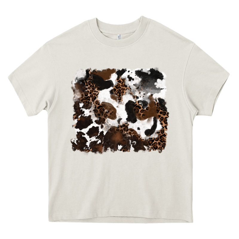 Leopard Cowhide Background Heavy Core Tee by RanaPortraitStore | Teevron