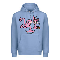 Colony Blue pink panther Premium Hoodie - linhVisuals