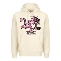 Sandshell pink panther Premium Hoodie - linhVisuals