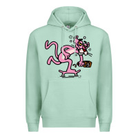 Seafoam pink panther Premium Hoodie - linhVisuals