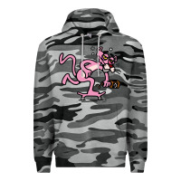 Slate Camo pink panther Premium Hoodie - linhVisuals