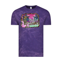 Cloud Purple hello summer Vintage Tee - SublimationCraftShop