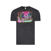 Vintage Black hello summer Vintage Tee - SublimationCraftShop