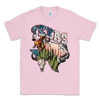 Bubblegum Pink Texas 4th of July Classic Tee - FaDigitalArtStudio