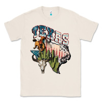 Natural Texas 4th of July Classic Tee - FaDigitalArtStudio