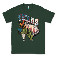 Sports Green Texas 4th of July Classic Tee - FaDigitalArtStudio