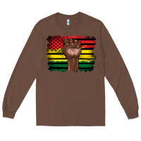 Chestnut june juneteenth Long Sleeve Tee - Artiststas