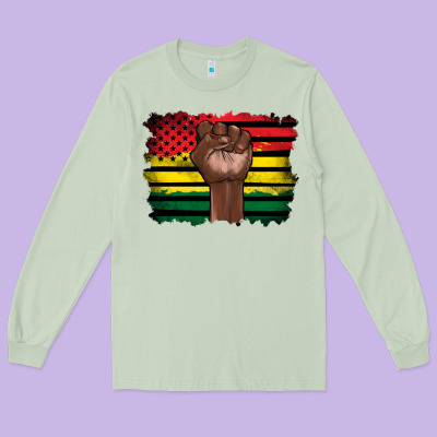 June Juneteenth Long Sleeve Tee Designed By Artiststas