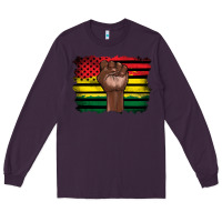 Plum june juneteenth Long Sleeve Tee - Artiststas