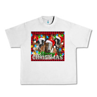 Lunar Rock Merry Christmas  With Goats Urban Heavy Tee - LillyAllenDesigns