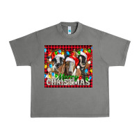 Tornado Merry Christmas  With Goats Urban Heavy Tee - LillyAllenDesigns