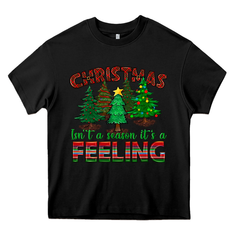 Christmas Isn't A Season It's A Feeling Heavy Core Tee by BundleAndBundleShop | Teevron