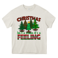 Cream christmas isn't a season it's a feeling Heavy Core Tee - BundleAndBundleShop