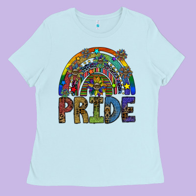 Pride Ladies Tee Designed By Sublimationcraftshop