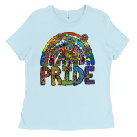 Baby Blue pride Ladies Tee - SublimationCraftShop