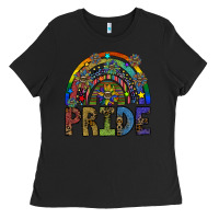 Black pride Ladies Tee - SublimationCraftShop