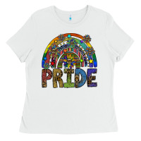 White pride Ladies Tee - SublimationCraftShop