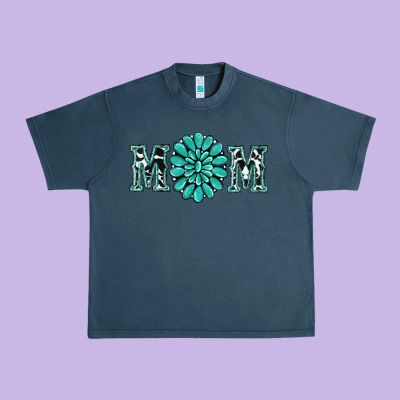 Western Mom Urban Heavy Tee Designed By Ranaportraitstore