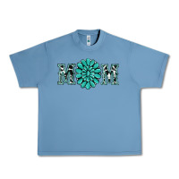 Pebble Blue western mom Urban Heavy Tee - RanaPortraitStore