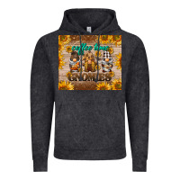 Vintage Black coffee time gnomies Vintage Hoodie - BarkalooDesign