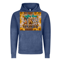Vintage Denim coffee time gnomies Vintage Hoodie - BarkalooDesign