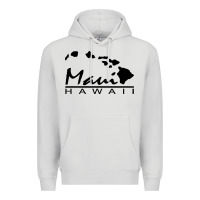 Dove Grey maui hawaii Premium Hoodie - linhVisuals