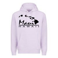 Lilac maui hawaii Premium Hoodie - linhVisuals
