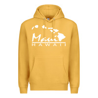 Mustard maui hawaii Premium Hoodie - linhVisuals