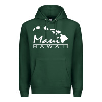 Sports Green maui hawaii Premium Hoodie - linhVisuals