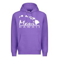 Purple maui hawaii Premium Hoodie - linhVisuals