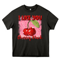 Asphalt i like you cherry much Heavy Core Tee - FaDigitalArtStudio