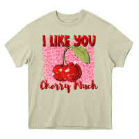 Mossy i like you cherry much Heavy Core Tee - FaDigitalArtStudio