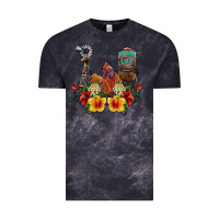Cloud Black farm life rooster Vintage Tee - SublimationCraftShop