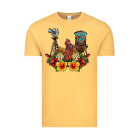 Vintage Mustard farm life rooster Vintage Tee - SublimationCraftShop
