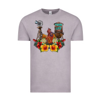 Vintage Zinc farm life rooster Vintage Tee - SublimationCraftShop