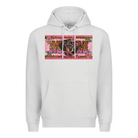 Dove Grey danchshund mom license plate template Premium Hoodie - BarkalooDesign
