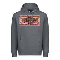 Rock danchshund mom license plate template Premium Hoodie - BarkalooDesign