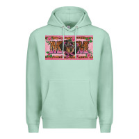 Seafoam danchshund mom license plate template Premium Hoodie - BarkalooDesign