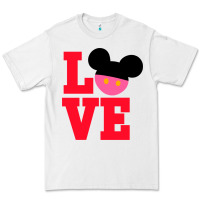 White Minnie Mouse Premium Tee - CowhideDigitalArt