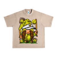 French Oak softball gnome Urban Heavy Tee - SublimationCraftShop