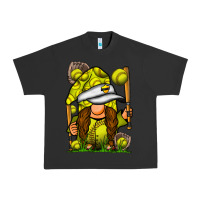 Pigment Black softball gnome Urban Heavy Tee - SublimationCraftShop