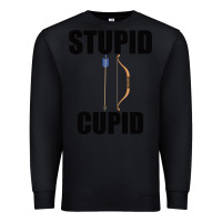 Black Stupid Cupid Premium Sweatshirt - Bettercallsaul