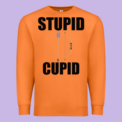 Stupid Cupid Premium Sweatshirt Designed By Bettercallsaul