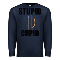 Navy Stupid Cupid Premium Sweatshirt - Bettercallsaul