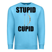 Ocean Blue Stupid Cupid Premium Sweatshirt - Bettercallsaul